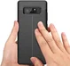 Samsung Galaxy Note 8 Hoesje TPU Met Leren Textuur Zwart afbeelding 2