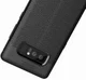 Samsung Galaxy Note 8 Hoesje TPU Met Leren Textuur Zwart afbeelding 6