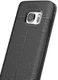 Samsung Galaxy S7 Hoesje Met Leren Textuur Zwart afbeelding 11