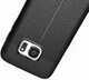 Samsung Galaxy S7 Hoesje Met Leren Textuur Zwart afbeelding 6