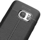 Samsung Galaxy S7 Hoesje Met Leren Textuur Zwart afbeelding 9