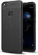 Huawei P10 Lite Hoesje TPU Met Leren Textuur Zwart afbeelding 1