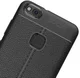 Huawei P10 Lite Hoesje TPU Met Leren Textuur Zwart afbeelding 9