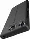 Sony Xperia XZ1 Compact Hoesje TPU Met Leren Textuur afbeelding 10