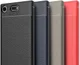 Sony Xperia XZ1 Compact Hoesje TPU Met Leren Textuur afbeelding 12