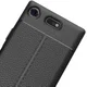 Sony Xperia XZ1 Compact Hoesje TPU Met Leren Textuur afbeelding 5
