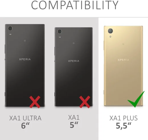 Sony Xperia XA1 Plus Hoesje Dun TPU Transparant afbeelding 7