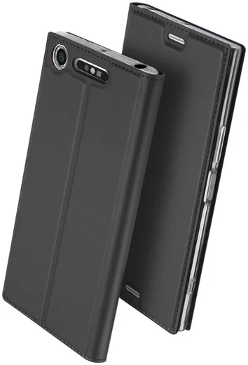 Dux Ducis Sony Xperia XZ1 Bookcase Hoesje Zwart afbeelding 5