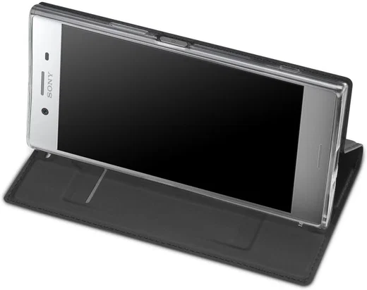 Dux Ducis Sony Xperia XZ1 Bookcase Hoesje Zwart afbeelding 6
