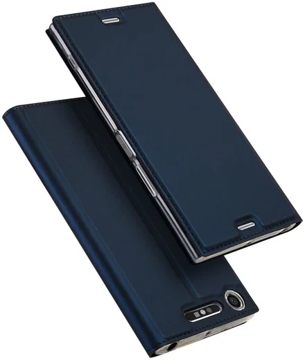 Dux Ducis Sony Xperia XZ1 Bookcase Hoesje Blauw afbeelding 2