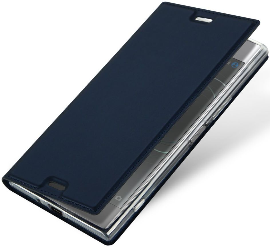 Dux Ducis Sony Xperia XZ1 Bookcase Hoesje Blauw afbeelding 1