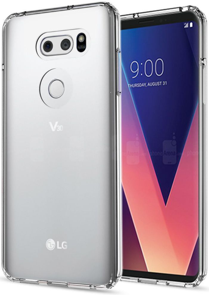 LG V30 / V30S Transparante TPU Hoesje afbeelding 1