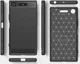 Sony Xperia XZ1 Geborsteld TPU Hoesje Zwart afbeelding 6
