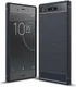 Sony Xperia XZ1 Geborsteld TPU Hoesje Blauw afbeelding 1