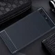 Sony Xperia XZ1 Geborsteld TPU Hoesje Blauw afbeelding 2