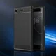 Sony Xperia XZ1 Compact Geborsteld TPU Hoesje Zwart afbeelding 11
