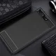 Sony Xperia XZ1 Compact Geborsteld TPU Hoesje Zwart afbeelding 10