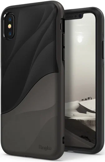 Ringke Wave Apple iPhone X Hoesje Metallic Chrome afbeelding 1