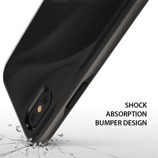 Ringke Wave Apple iPhone X Hoesje Metallic Chrome afbeelding 5