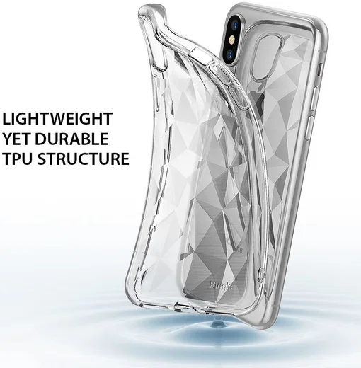 Ringke Air Prism Apple iPhone X Hoesje Doorzichtig afbeelding 2