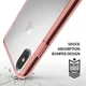 Ringke Fusion iPhone X Hoesje Doorzichtig Roze Goud afbeelding 5