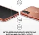Ringke Fusion iPhone X Hoesje Doorzichtig Roze Goud afbeelding 11