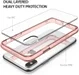 Ringke Fusion iPhone X Hoesje Doorzichtig Roze Goud afbeelding 2