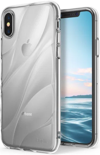 Ringke Flow iPhone X Hoesje Doorzichtig afbeelding 1