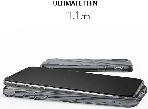 Ringke Flow iPhone X Hoesje Grijs afbeelding 3