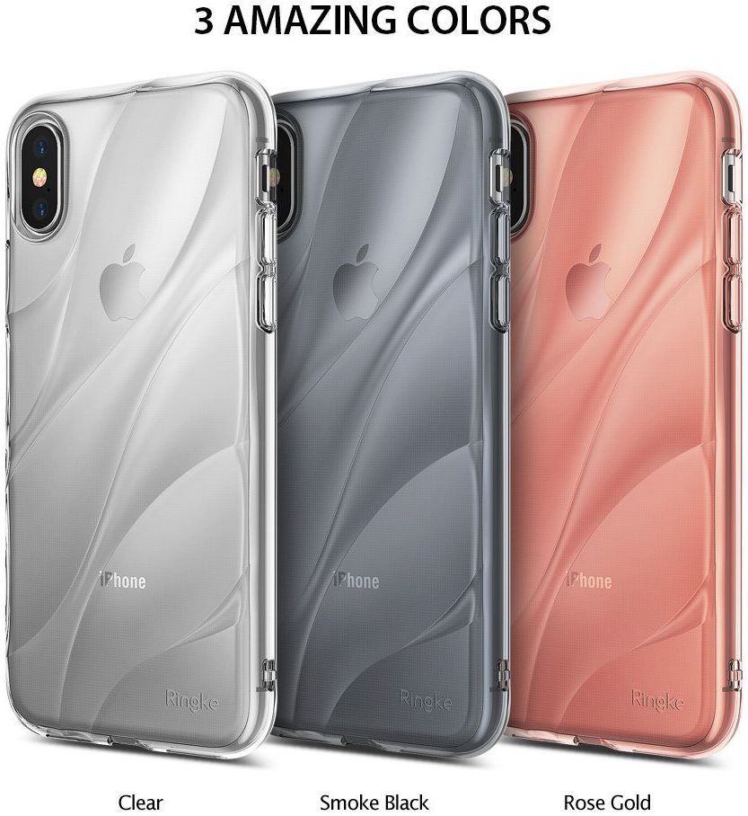 Ringke Flow iPhone X Hoesje Grijs afbeelding 9