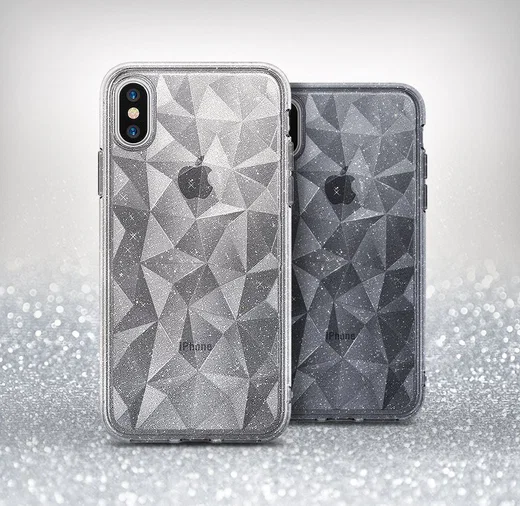 Ringke Air Prism Apple iPhone X Hoesje Glitter Doorzichtig afbeelding 7