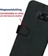 Rosso Deluxe Samsung Galaxy S7 Hoesje Echt Leer Book Case Zwart afbeelding 10