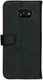 Rosso Deluxe Samsung Galaxy A5 2017 Hoesje Echt Leer Book Case Zwart afbeelding 5