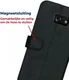 Rosso Deluxe Samsung Galaxy A5 2017 Hoesje Echt Leer Book Case Zwart afbeelding 10