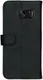 Rosso Deluxe Samsung Galaxy S7 Edge Hoesje Echt Leer Book Case Zwart afbeelding 11