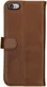 Rosso Deluxe Apple iPhone 6(s) Hoesje Echt Leer Book Case Bruin afbeelding 11