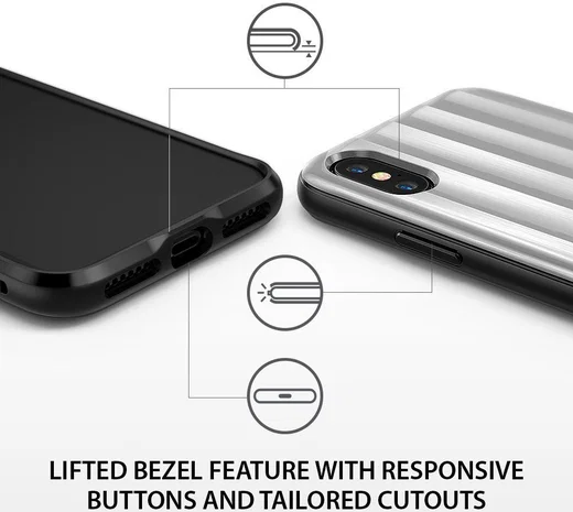 Ringke Flex S Pro Apple iPhone X Hoesje Wit afbeelding 4