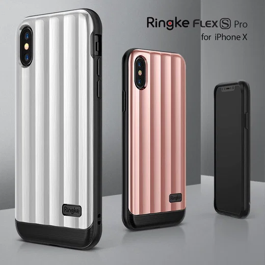 Ringke Flex S Pro Apple iPhone X Hoesje Wit afbeelding 7