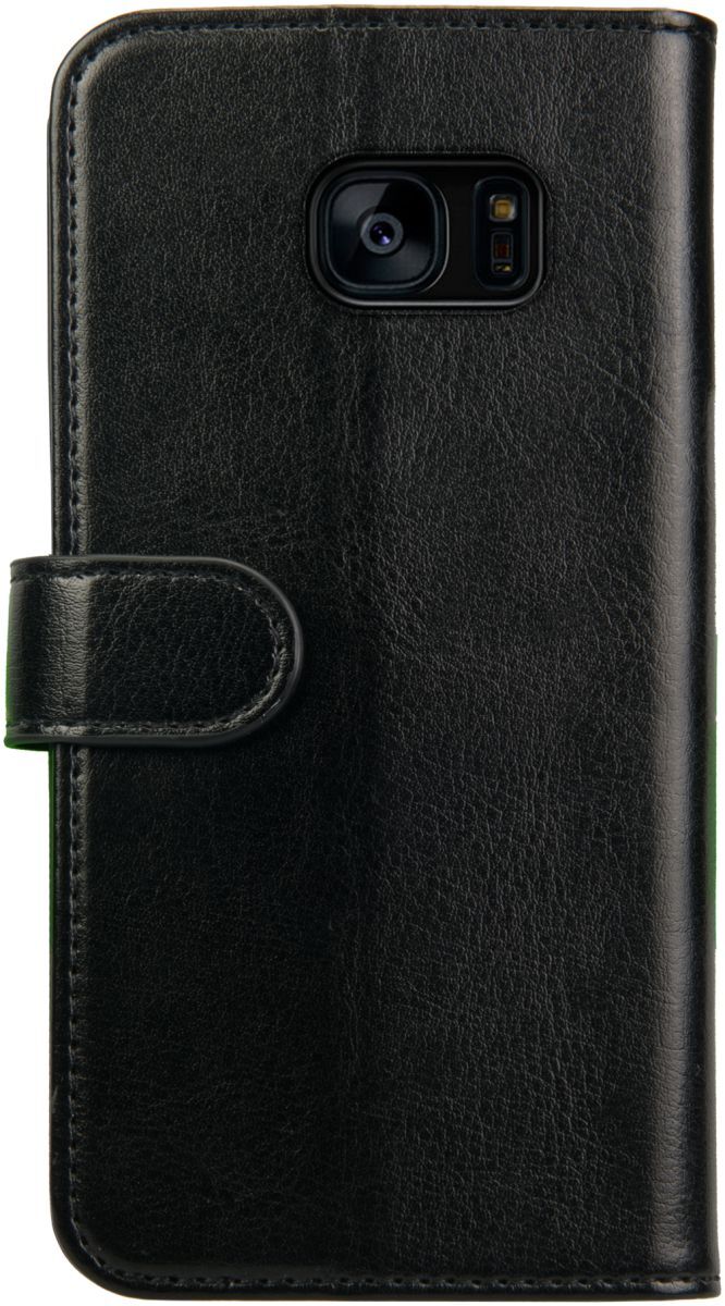 Rosso Element Samsung Galaxy S7 Edge Hoesje Book Cover Zwart afbeelding 2