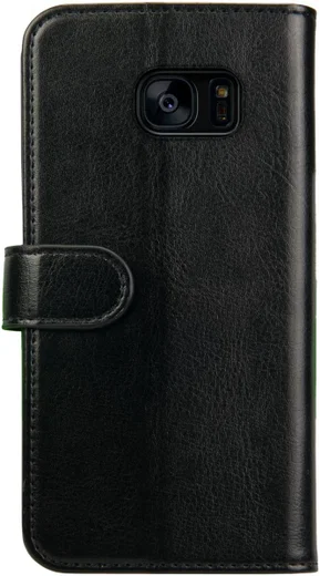 Rosso Element Samsung Galaxy S7 Edge Hoesje Book Cover Zwart afbeelding 2