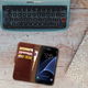 Rosso Element Samsung Galaxy S7 Edge Hoesje Book Cover Bruin afbeelding 9