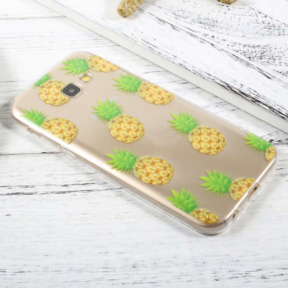 Samsung Galaxy A3 (2017) TPU Hoesje Ananas Print afbeelding 7