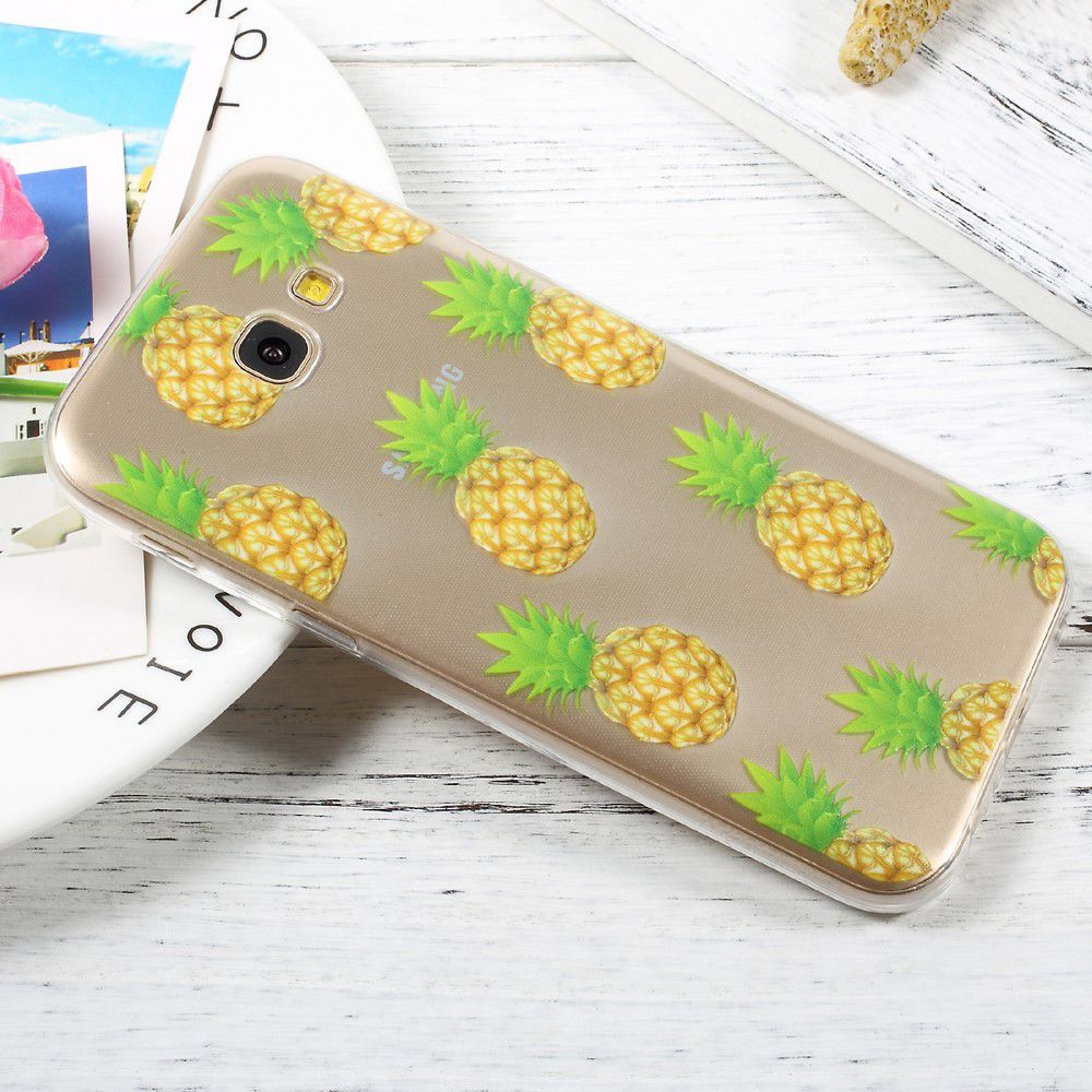 Samsung Galaxy A3 (2017) TPU Hoesje Ananas Print afbeelding 8