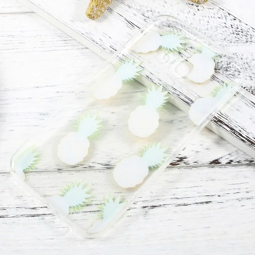 Samsung Galaxy A5 (2017) TPU Hoesje Ananas Print afbeelding 2