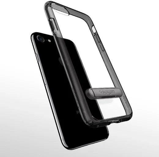 Spigen Ultra Hybrid S Case Apple iPhone 7/8 Zwart afbeelding 4