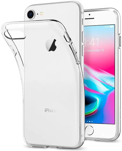 Spigen Liquid Crystal iPhone 7 / 8 / SE (2020/2022) Hoesje Transparant afbeelding 10