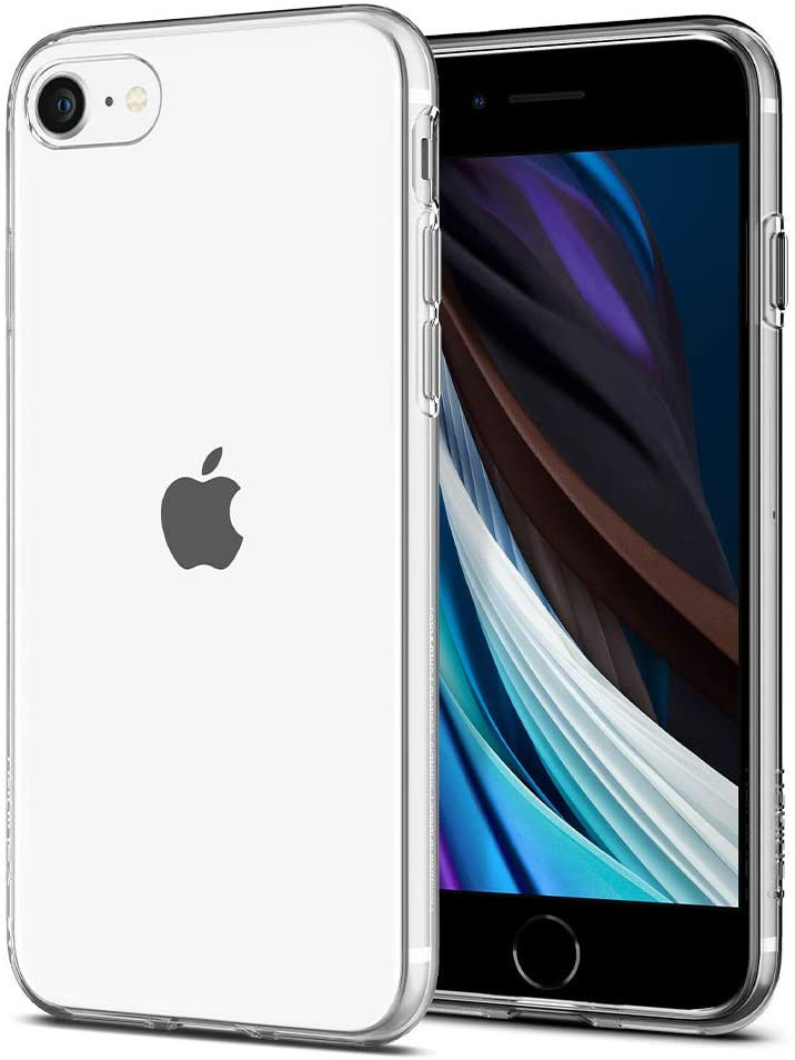 Spigen Liquid Crystal iPhone 7 / 8 / SE (2020/2022) Hoesje Transparant afbeelding 1