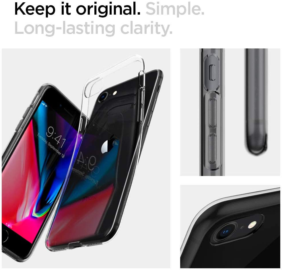 Spigen Liquid Crystal iPhone 7 / 8 / SE (2020/2022) Hoesje Transparant afbeelding 7