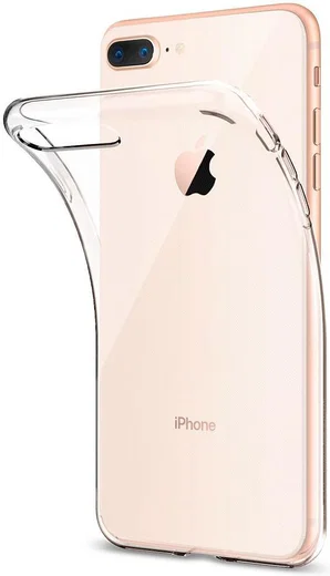 Spigen Liquid Crystal Apple iPhone 8 Plus Transparant afbeelding 13