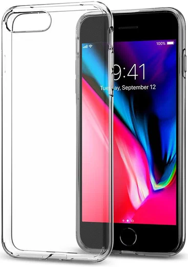 Spigen Liquid Crystal Apple iPhone 8 Plus Transparant afbeelding 20